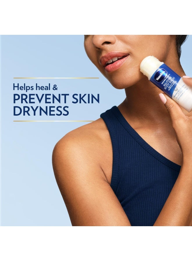 Vaseline All-Over Body Balm Stick 3-Pack – Non-Greasy Fragrance-Free Moisturizer, Travel-Size Lotion, Premium Packaging, 1.4 Oz Ea - Image 4